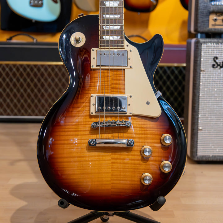 Epiphone - Les Paul Standard  Tobacco Burst   w/ Gibson BLK & White Gig Bag (2020) - USED