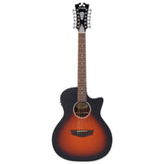 D'Angelico DAPLSG212SVSBCP Fulton LS Grand Auditorium 12-String CE - Satin Vintage Sunburst