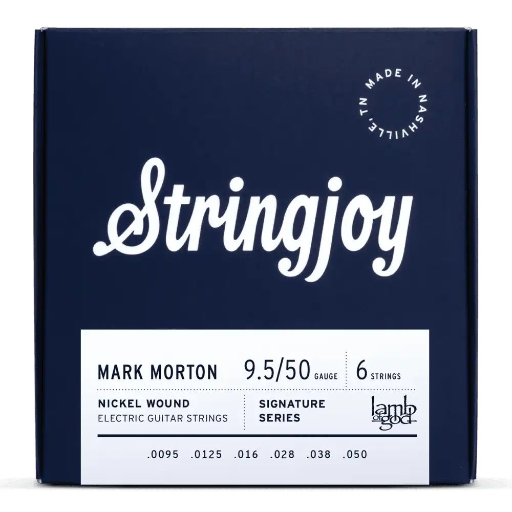 Stringjoy Signatures SJ-ARTMM | Mark Morton Artist Series (9.5-50) Nickel Wound Electric Guitar Strings