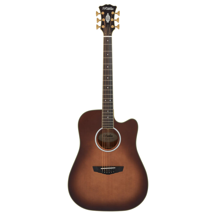 D'Angelico DAED500ATBGP2 Bowery Dreadnought CE Includes Hard Case - Autumn Burst