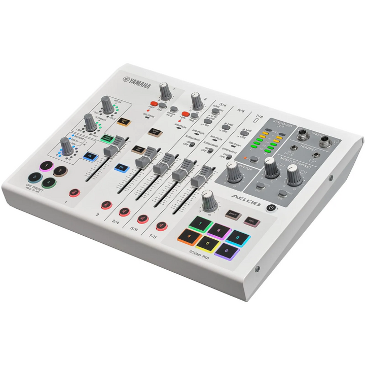 Yamaha AG08 W Yamaha Mixing Console - White