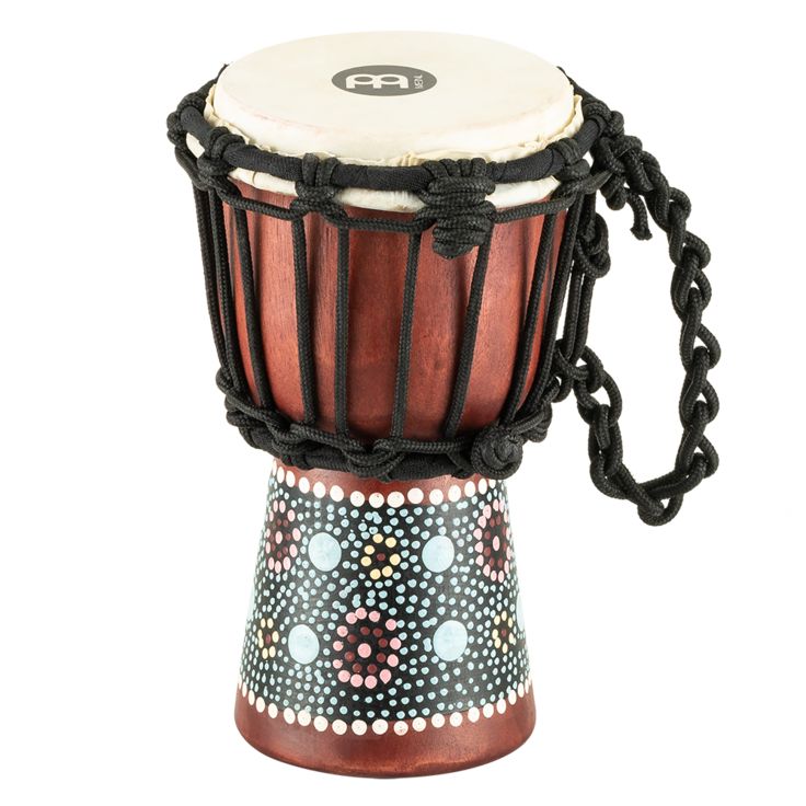 Meinl Percussion 4 1/2" African Style Mini Djembe Flower Design