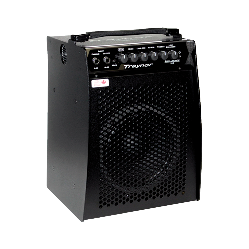 100W/200W 1x6" ultra-compact bass combo with Active/Passive inputs, XLR DI output, 4-band EQ, and built-in high-pass filter. Functions as combo or head via the extension output.