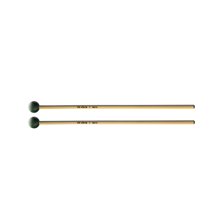 Vic Firth M410 Articulate Series Keyboard Mallet - Medium Hard Rubber, Round