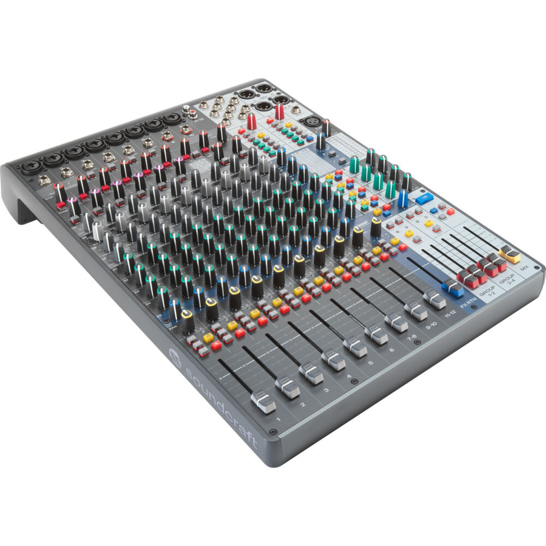 Soundcraft Signature Plus 12 with Lexicon and 4x4 USB-C