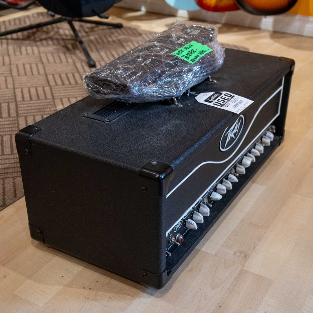 Peavey - USA Butcher 50-100 Watt Head & 90's VTM Butcher 412 w/ Foot Controller & 25' MIDI Cable - USED