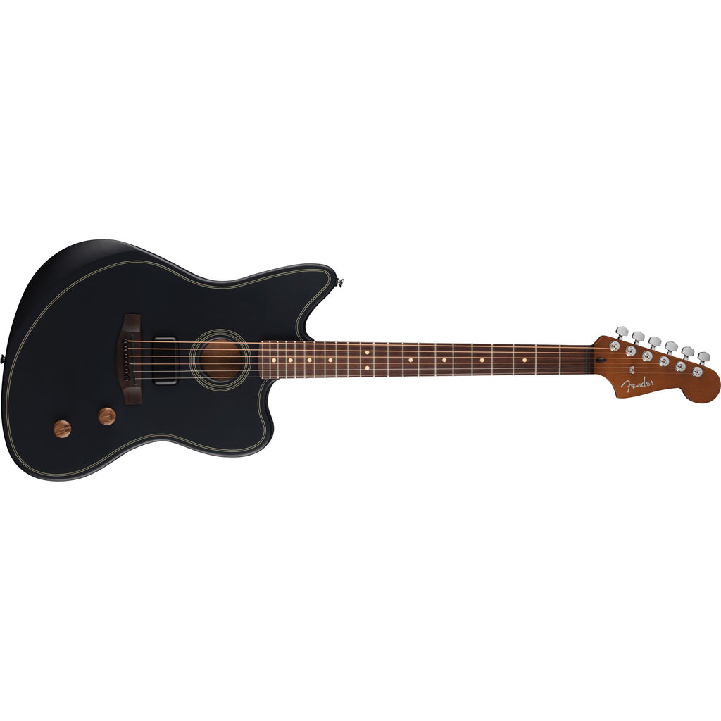 Fender Acoustasonic® Standard Jazzmaster - ® Black – Music City Canada