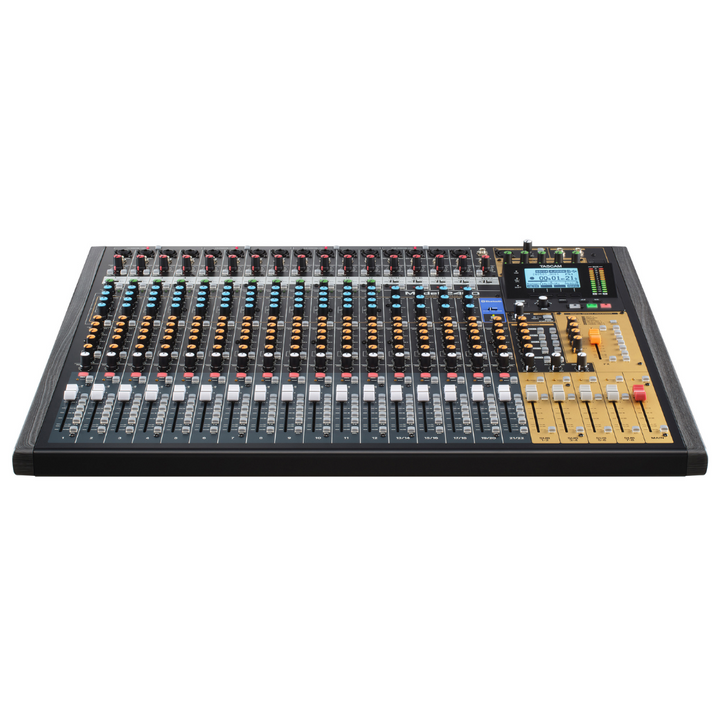 Tascam Model 2400 24-Track Flagship Analog Recording Console & Live Mixer w/ Audio Interface