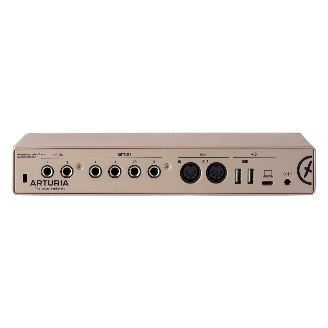 Arturia MINIFUSE4CHAMPAGNE MiniFuse 4 Champagne