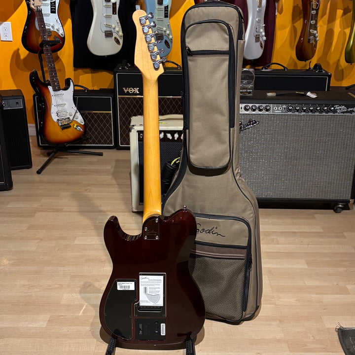 Godin - Session Custom Triple Play w/ DLX Godin Gig Bag (2TSB - MINT - 2013) - USED