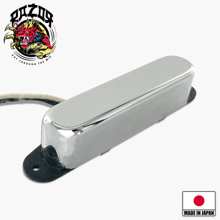 Allparts RZR-10026 Razor® Buraddo mūn Blood Moon Neck Pickup for Telecaster® - Chrome