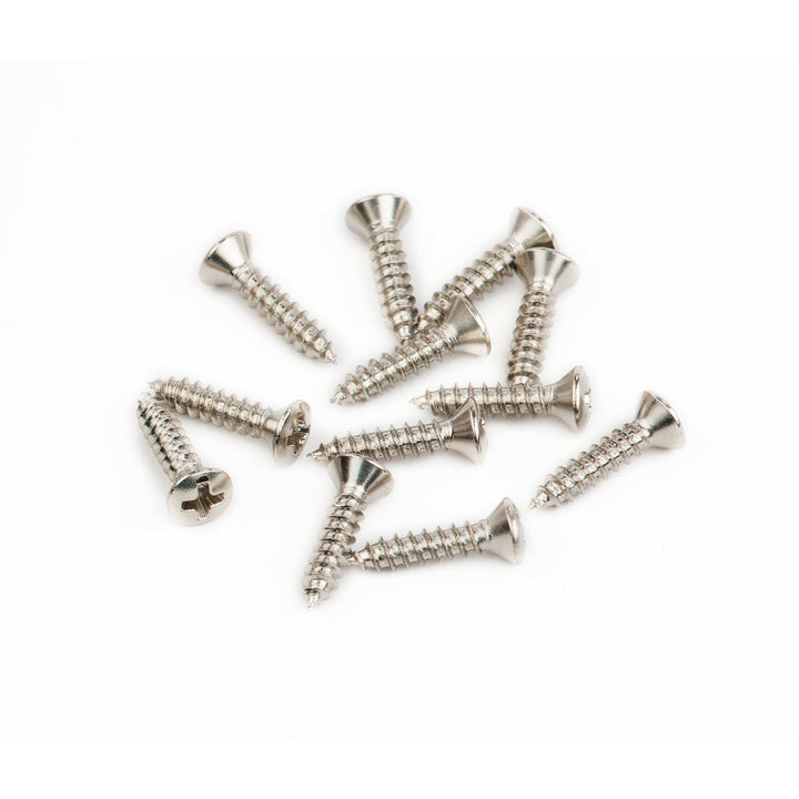 Fender Pickguard-Vintage Bridge Cover Mounting Screws - Nickel