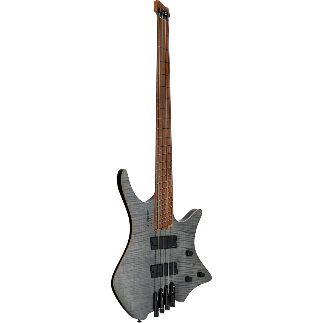 Strandberg BB4CT-23S-M-F-BK Boden Bass Standard 4 Bass Guitar - Charcoal