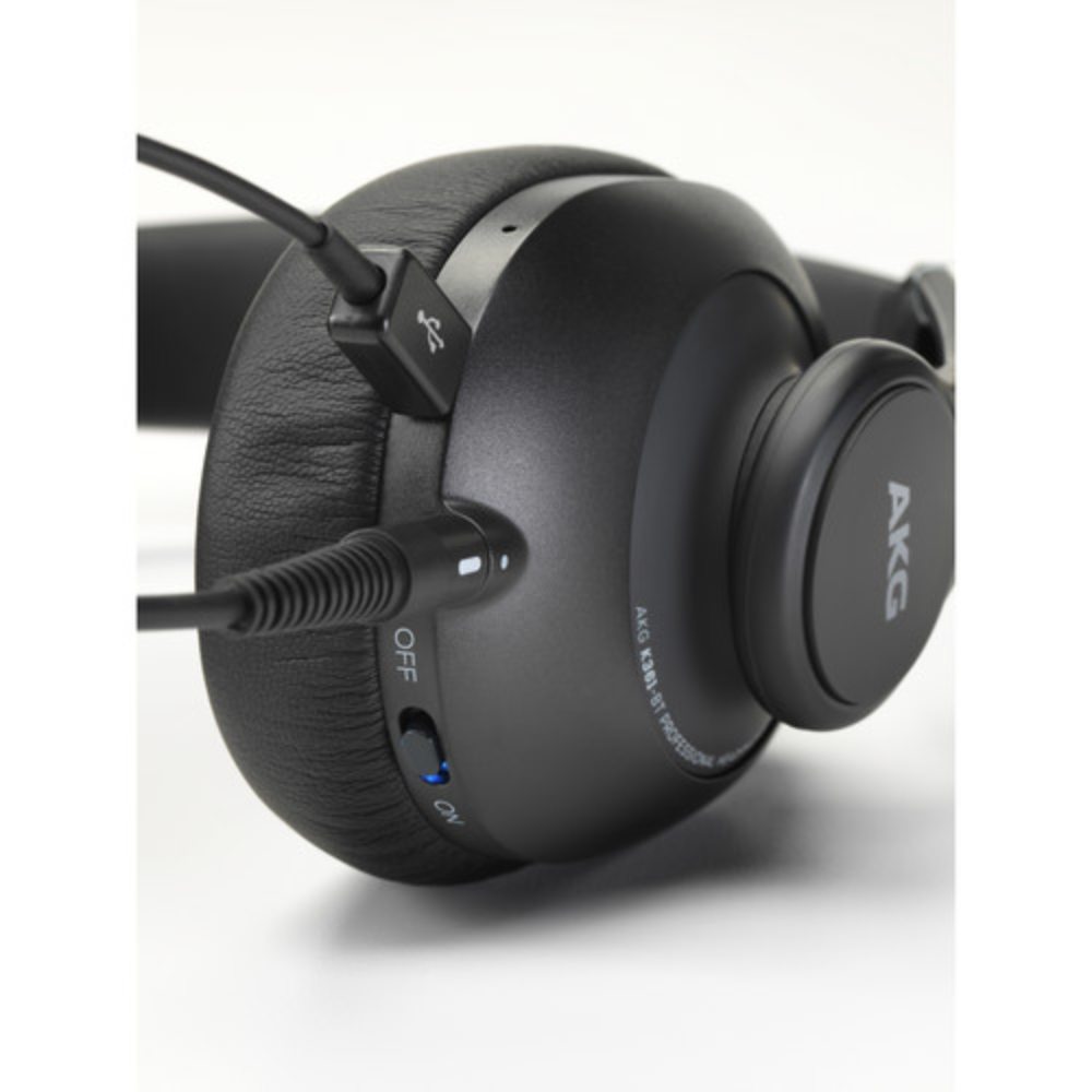 AKG K361 Over-Ear Oval Closed-Back Studio Headphones