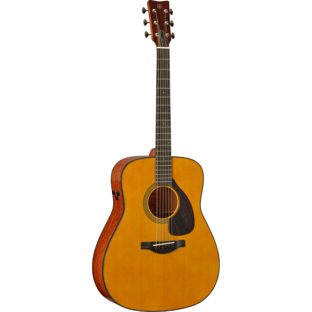 Yamaha FGX5 II Red Label 6-String RH Folk Acoustic Electric Guitar with Case - Gloss Finish