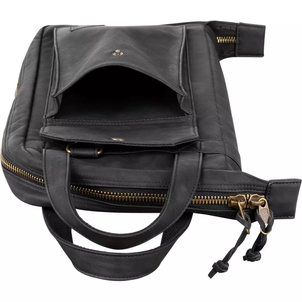 Meinl MVHSBK Vintage Hyde Drumstick Bag Classic Black