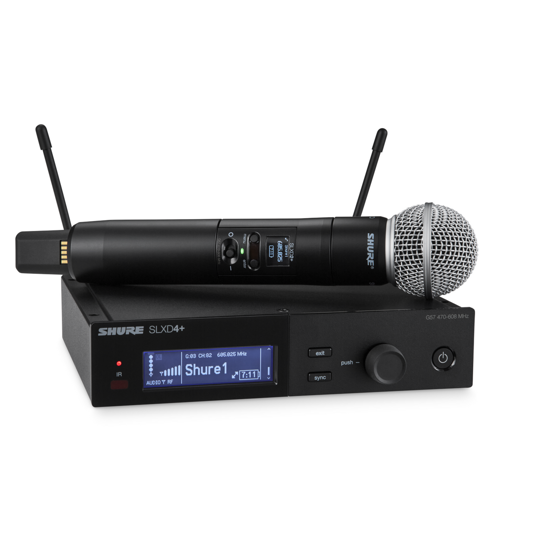 Shure SLXD24+/58-G57 Handheld System SM58