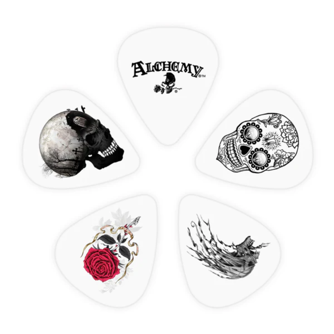 D'Addario 1CWH4-01AL Alchemy Skll Collection, .70Mm