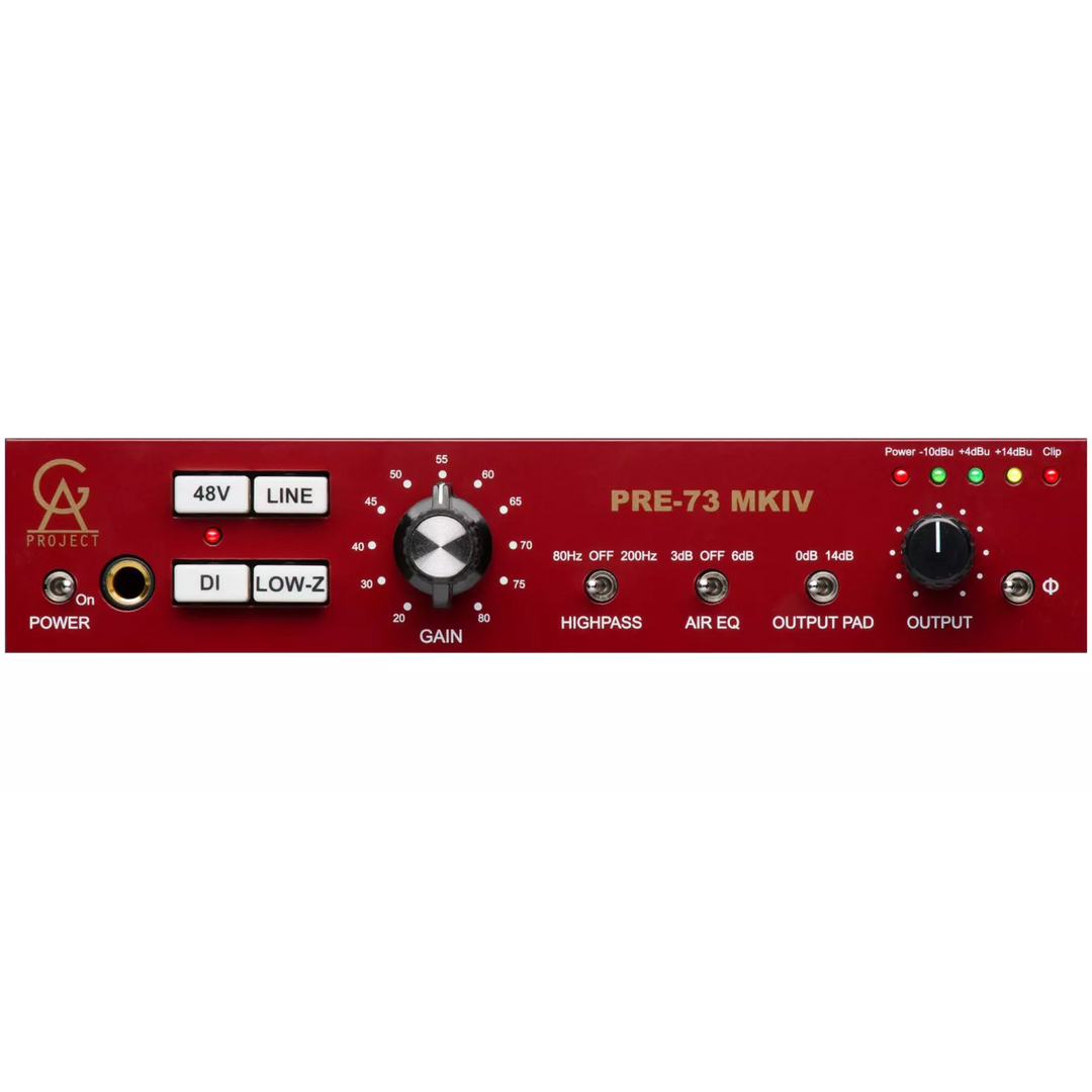 Golden Age Project PRE-73 Mk4 1 Channel 1073-style MicPre & Direct Box