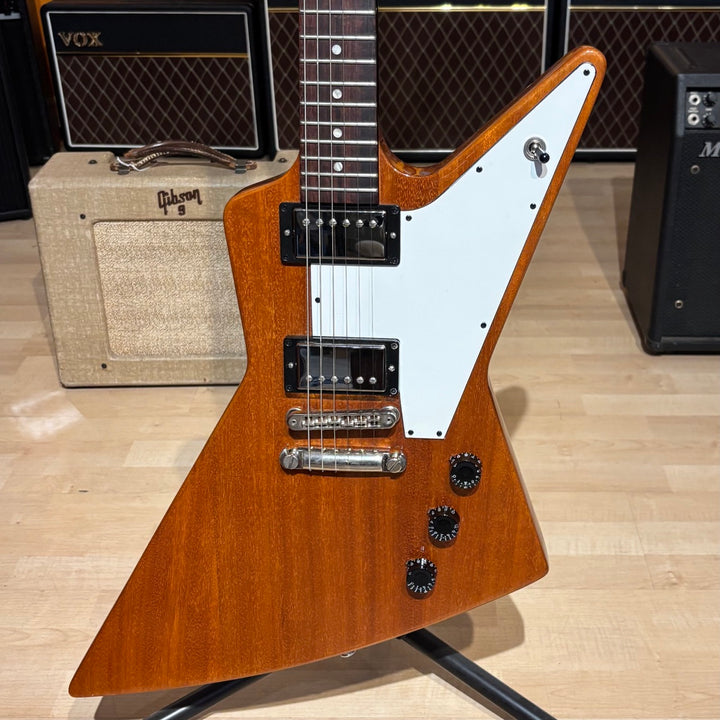 Gibson - Explorer Antique Natural w/ Gibson HD Case, Candy  & Extra Pickguard (2018) - USED