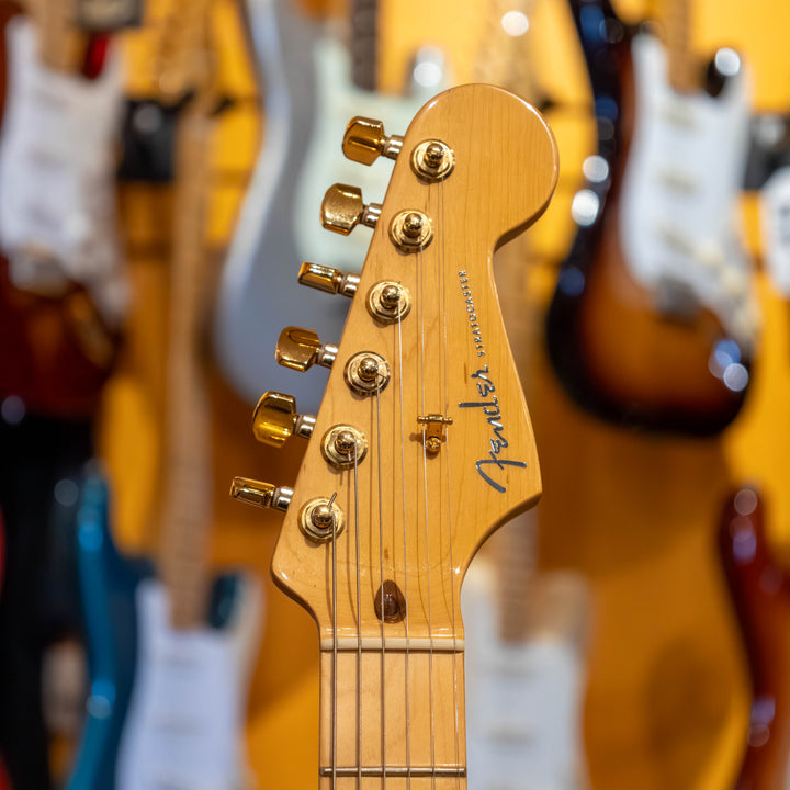 Fender - 50th Anniversary Strat DLX  Electric Guitar w/Original Tweed HD Case & Candy (MINT-2004) - USED