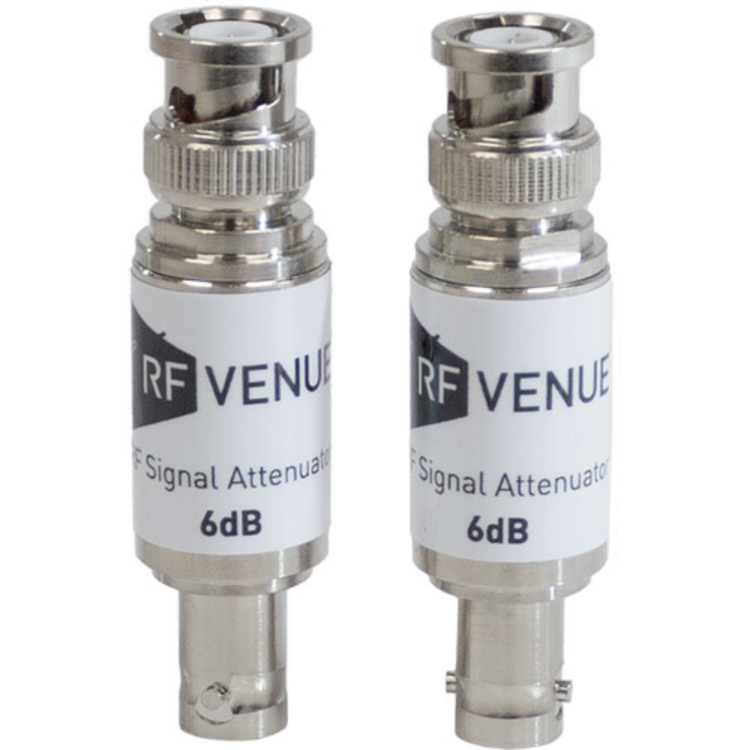 RF Venue ATTENUATOR KIT 6dB Attenuator Kit 6dB (2pk)