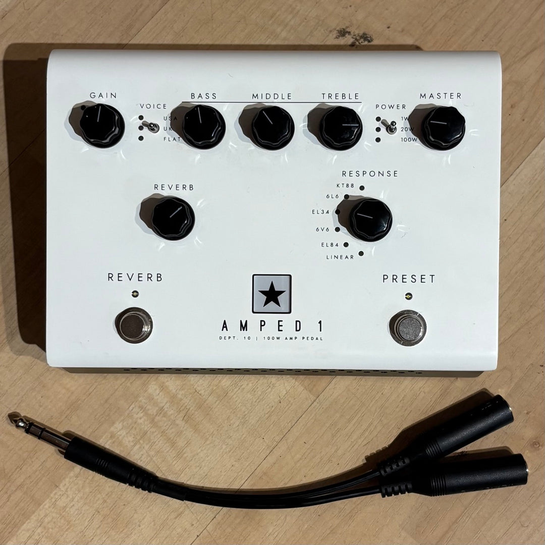 Blackstar - Amped 1 Pedalboard Mountable - 1 To 100 Watt GTR Preamp - USED