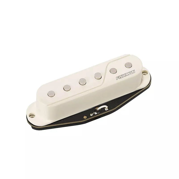 Fishman PRF-SSS-BA1 Fluence SS Single Width Pickup, Active, Black/White for HSH & HSS