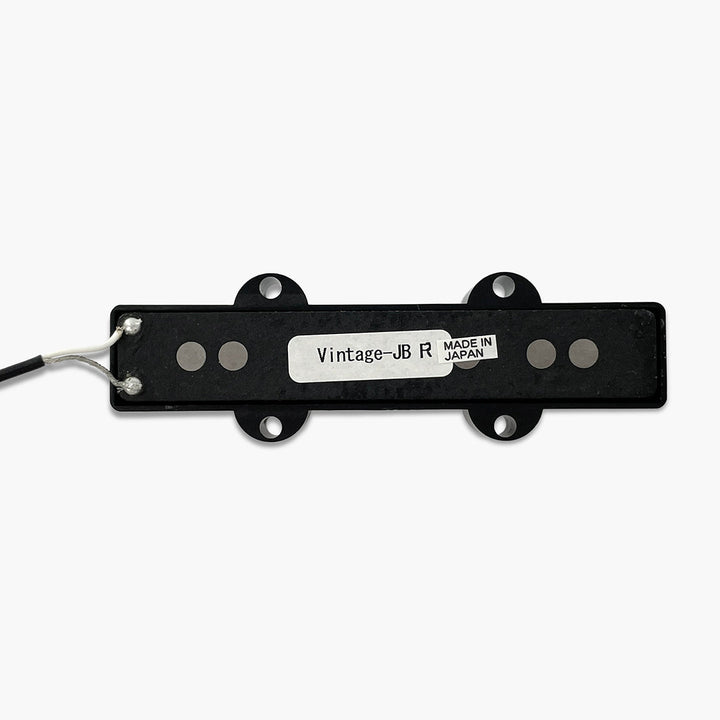 Allparts RZR-10130 Razor® Mangetsu Full Moon Bridge Pickup for Jazz Bass® - Black
