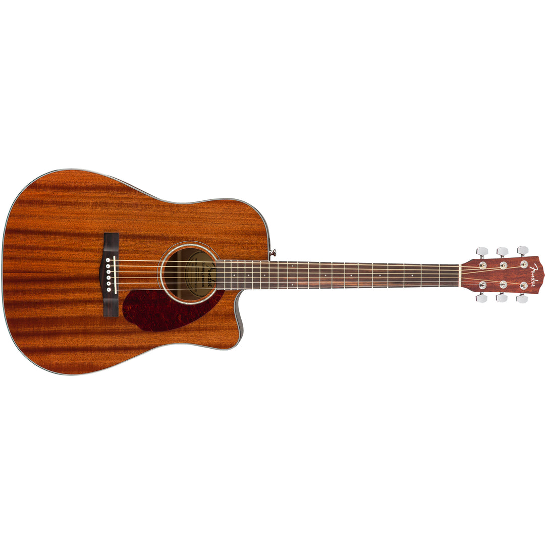 Fender CD-140SCE Dreadnought Walnut Fingerboard Acoustic Guitar w/ Case - Mahogany