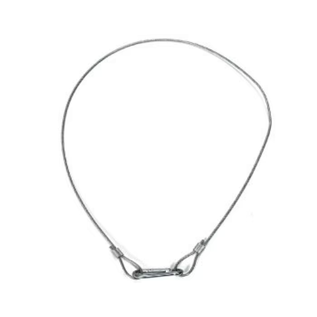 LCG LCGSC80S Safety Cable 80kg 4mm x 76cm (Silver)