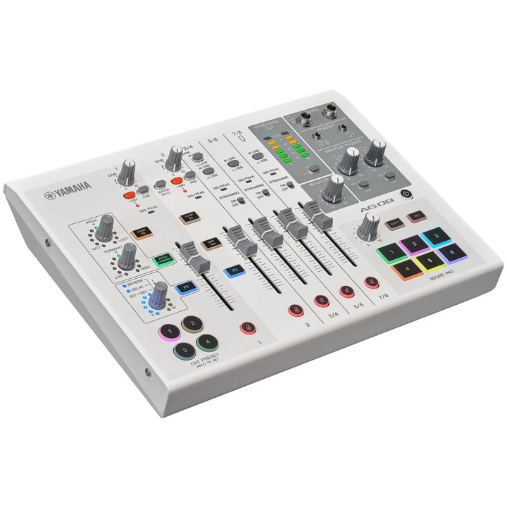 Yamaha AG08 W Yamaha Mixing Console - White