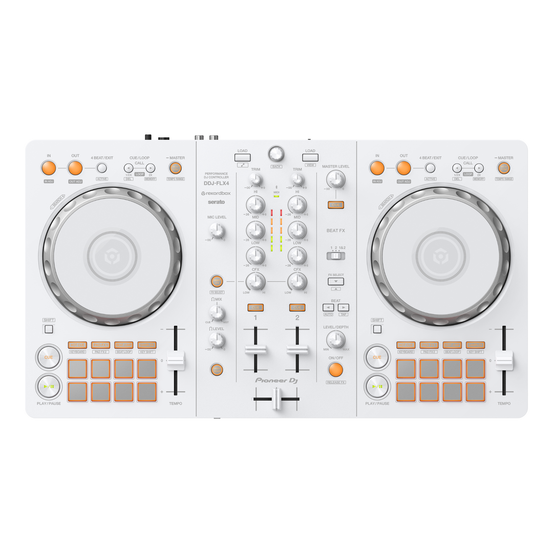 Pioneer DJ AlphaTheta DDJ-FLX4-W 2-channel DJ controller - White Pioneer DJ AlphaTheta DDJ-FLX4-W 2-channel DJ controller - White