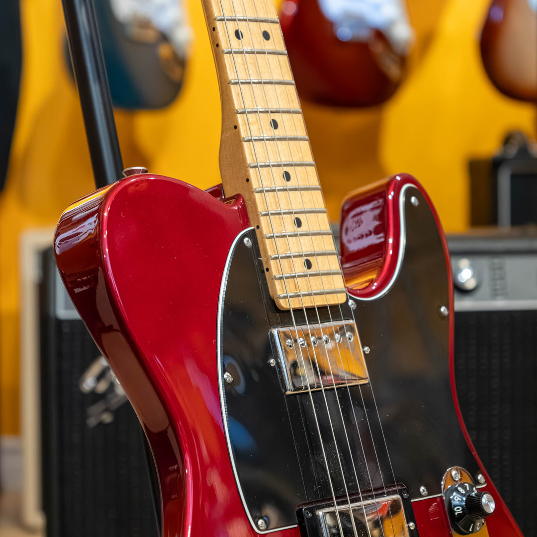 Fender - Blacktop Telecaster (HH C.A. Red / Maple Neck)  w/HD Case - 2011 - USED Electric Guitar