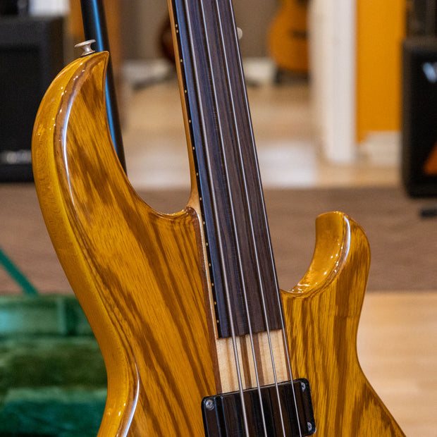 VINTAGE - Aria Pro II SBR-150 "Super Bass" Neck Through- Factory Fretless - w/ OHSC (MIJ) - 1980-81