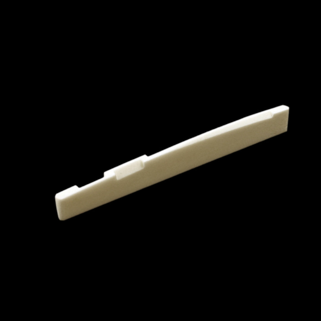 Allparts BS-0254 Compensated Bone Saddle for Acoustic Unbleached bone