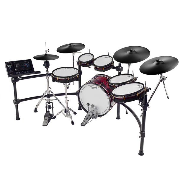 Alesis STRATA PRIME Ten-piece Electronic Drum Kit w/ Touch Screen Drum Module