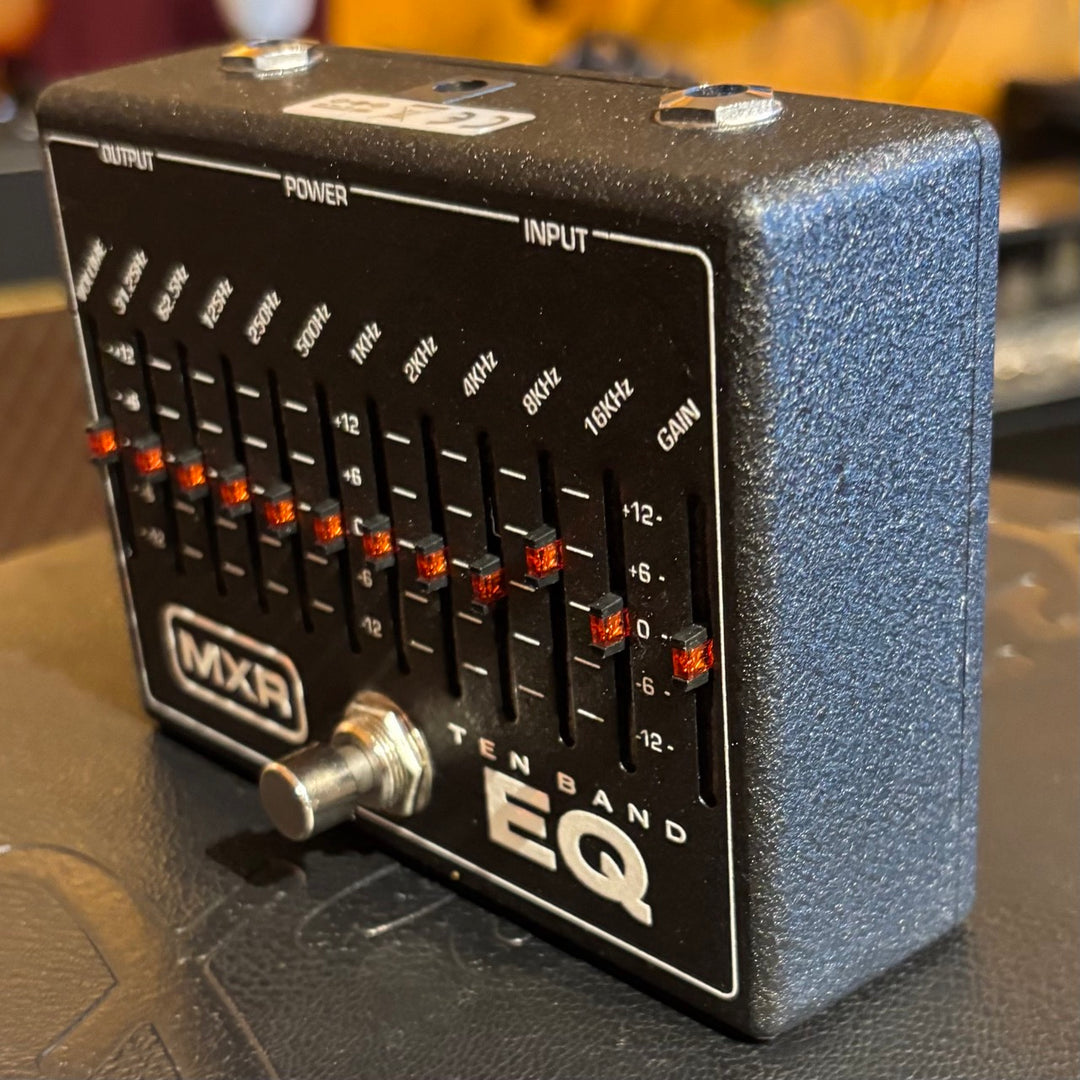 MXR - M108 - 10 Band EQ Pedal (Black-No Box) - USED