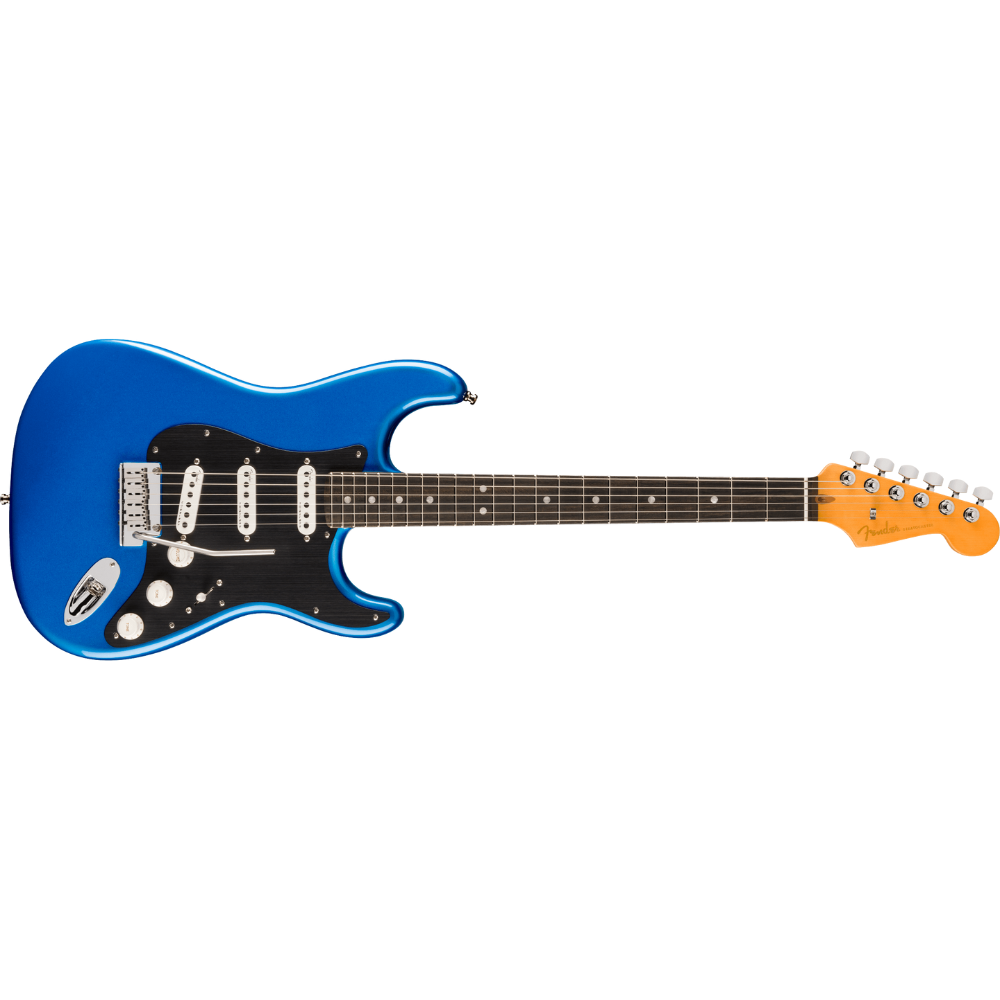 Fender American Ultra II Stratocaster Ebony Fingerboard (Noble Blue) Electric Guitar