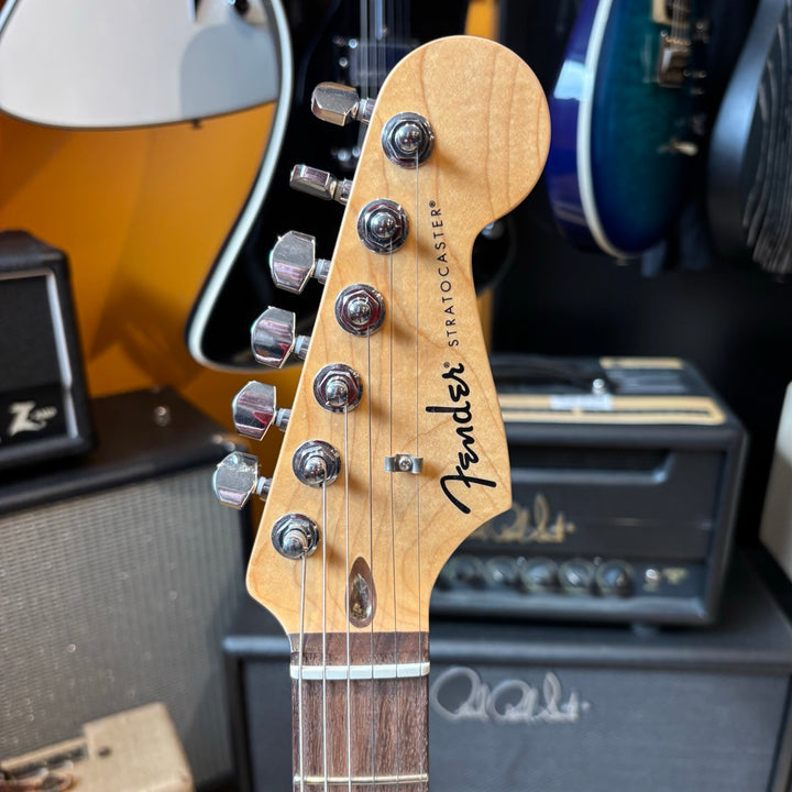 Fender - Standard Stratocaster HSS Laurel Fingerboard, Black Pickguard (Black-Demo) Electric Guitar