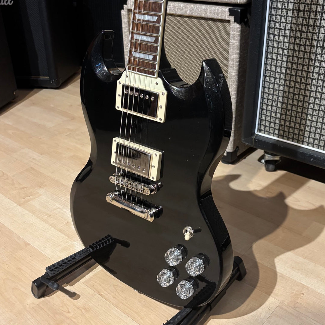 Epiphone - SG Muse w/Rouge Valley Gig Bag (Jet Black Metallic - 2019) - USED