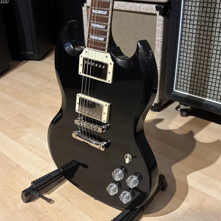 Epiphone - SG Muse w/Rouge Valley Gig Bag (Jet Black Metallic - 2019) - USED