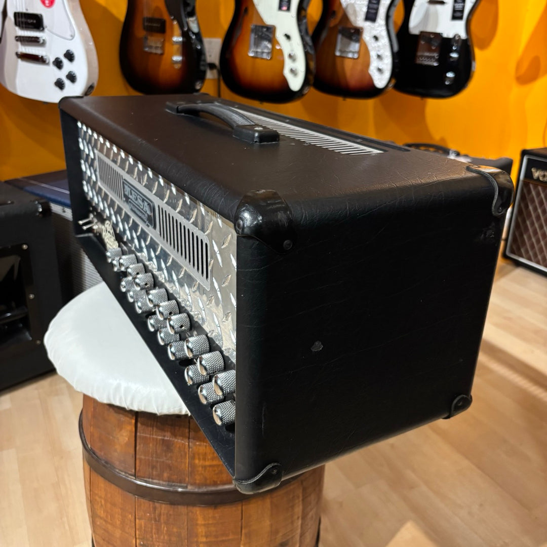 Mesa Boogie - Dual Rectifier SOLO-  100 Watt - 3 Channel Tube Head (Diamond Plate) - USED