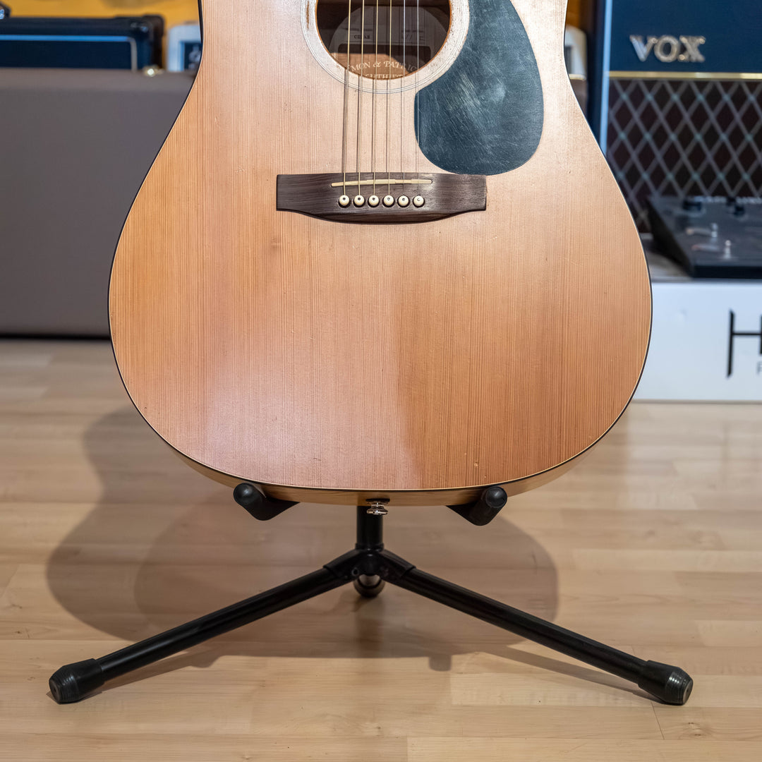 Simon & Patrick - 6 Cedar Dreadnaught Acoustic - Electric  w/ Hard Shell Case - (1995) - USED