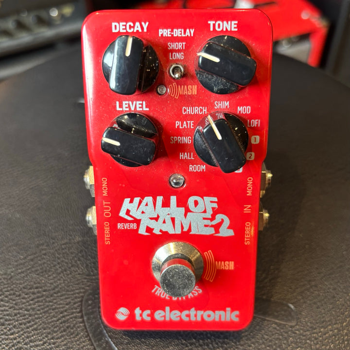 TC Electronic - Hall Of Fame 2  Stereo - Multi Level Reverb Pedal w/ Box & USB Cable - USED