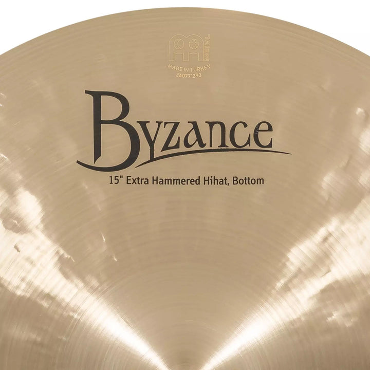 Meinl B15EHH 15" Byzance Traditional Extra Hammered Hihat