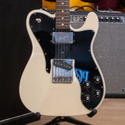 Fender - AVII - "Telecaster Custom" (RW-Olympic White) w/ OHSC & Candy NOS- MINT - 2023 - USED