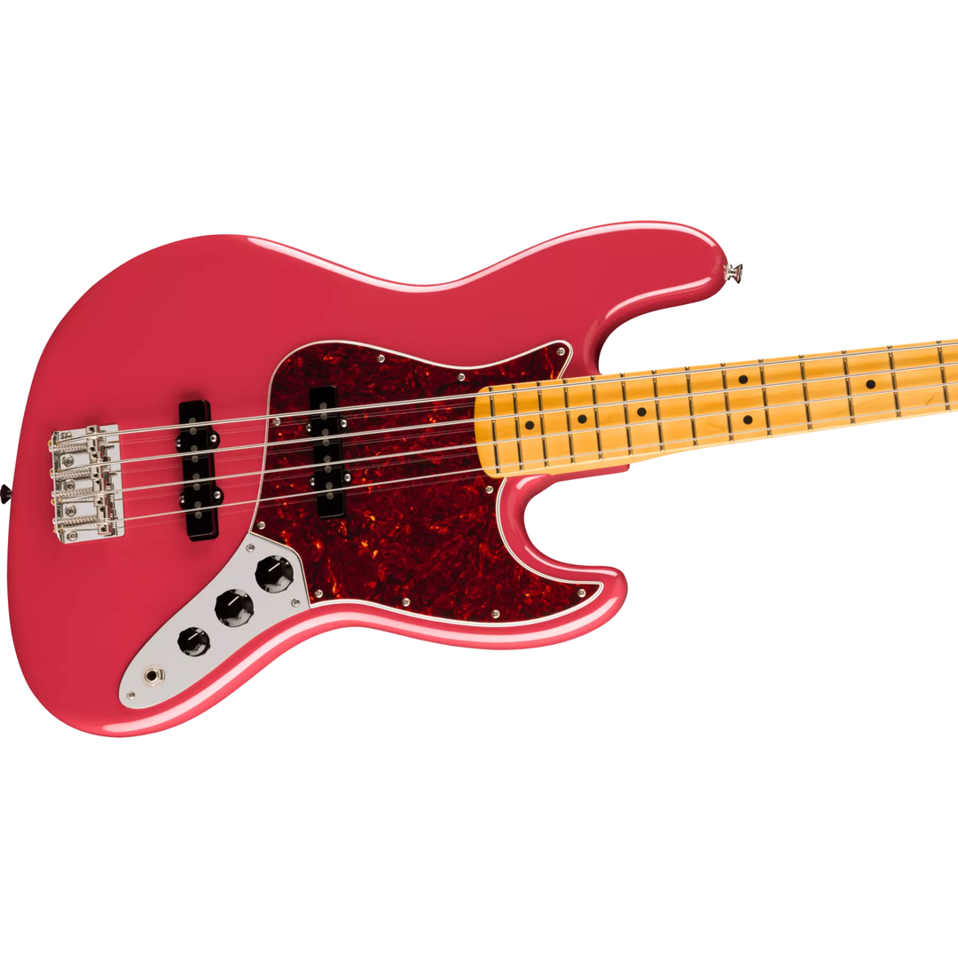 Fender American Professional Classic Jazz Bass® -  Maple Fingerboard -  Faded Dakota Red