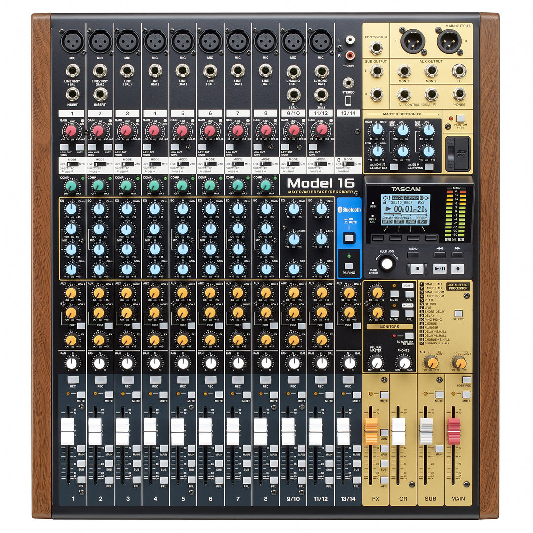 Tascam Model 16 All-In-One Production Mixer
