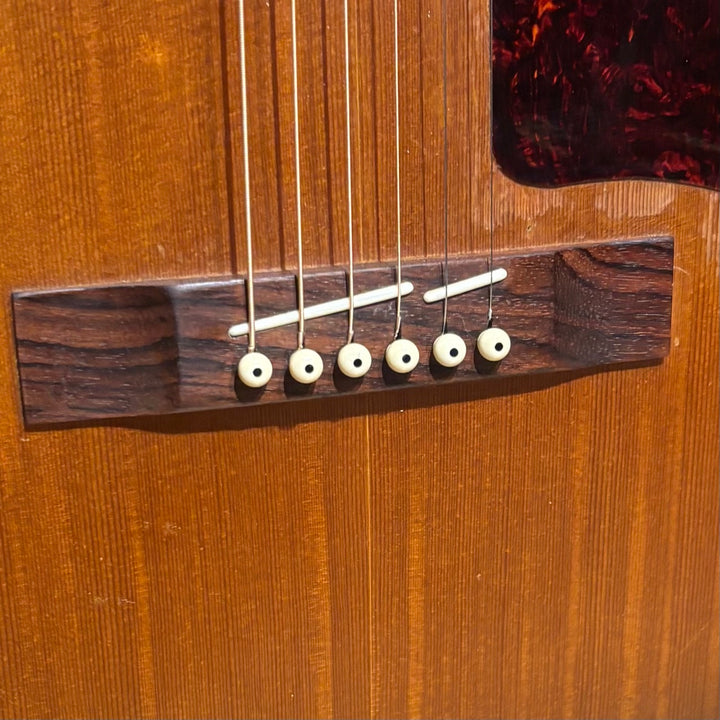 VINTAGE - Gibson LG-1 Acoustic 2 Tone Burst w/ NEW Profile Hard Shell Case (1957) - USED